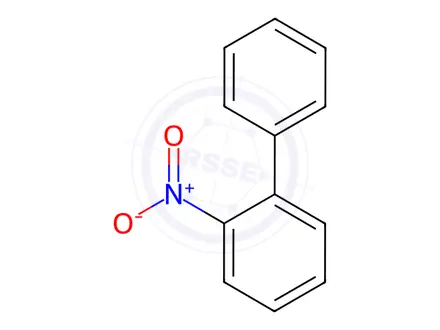 Chemical structure of 2-Nitrodiphenyl Solution in Toluene