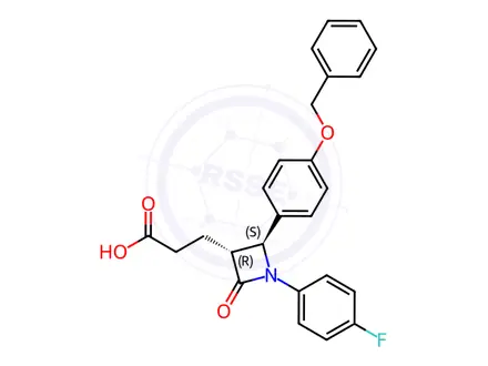 Chemical structure of Ezetimibe Impurity 13
