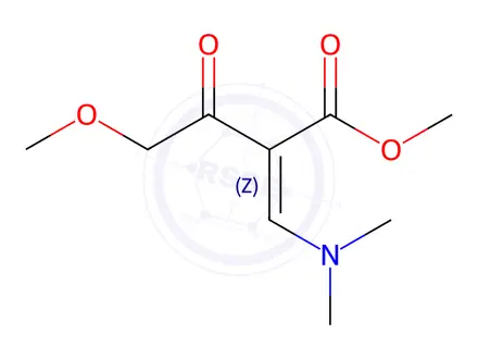 Chemical structure of Dolutegravir Sodium Impurity 44