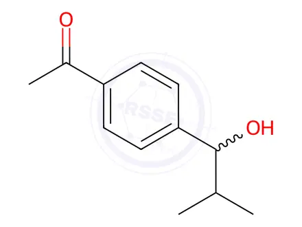 Chemical structure of Ibuprofen Impurity 107