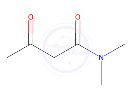 Chemical structure of N,N-Dimethyl-3-oxobutanamide