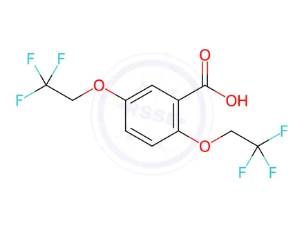 Chemical structure of Flecainide Impurity 4 (Flecainide Acetate EP Impurity D)