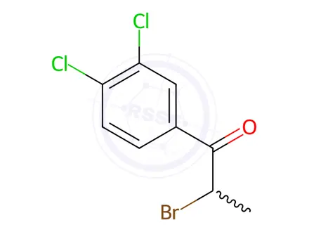 Chemical structure of Bupropion Hydrochloride Impurity 34