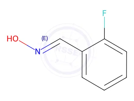 Chemical structure of Benzaldehyde, 2-fluoro-, oxime, (E)-(9CI)