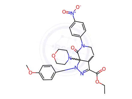 Chemical structure of Apixaban Impurity 61