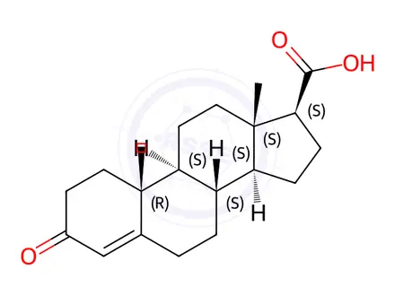 Chemical structure of Finasteride Impurity 23