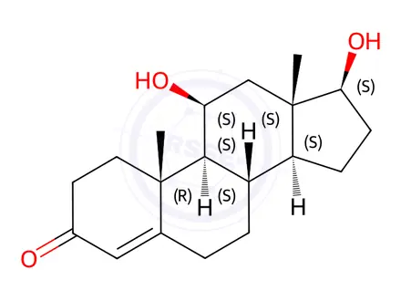 Chemical structure of Testosterone Impurity 25