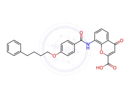 Chemical structure of Pranlukast Impurity 1