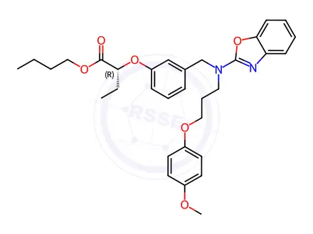Chemical structure of Pemafibrate Impurity 13