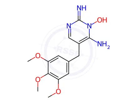 Chemical structure of Trimethoprim Impurity 17