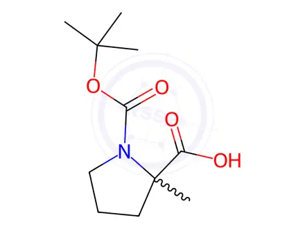 Chemical structure of Proline Impurity 44