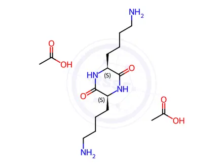 Chemical structure of Glycine Impurity 43 Diacetate