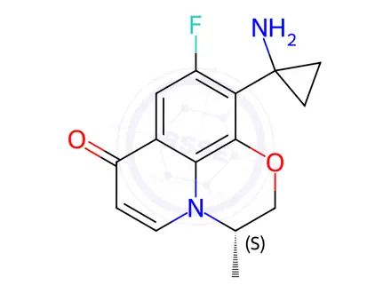 Chemical structure of Pazufloxacin Mesylate Impurity 13
