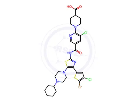 Chemical structure of Avatrombopag Impurity 4