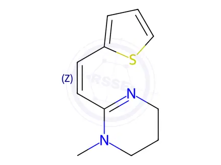 Chemical structure of Pyrantel Pamoate Impurity 1 Monomer (Pyrantel Embonate EP Impurity A) ((Z)-Pyrantel)