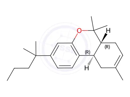 Chemical structure of JWH 133