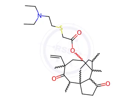 Chemical structure of Tiamulin Impurity 5 (Tiamulin EP Impurity E)