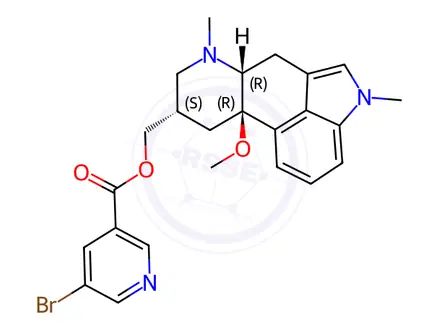 Chemical structure of Nicergoline Impurity M