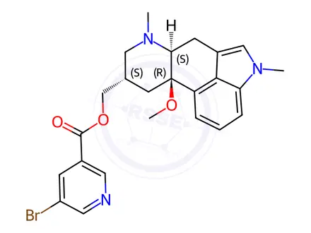 Chemical structure of Nicergoline Impurity 27
