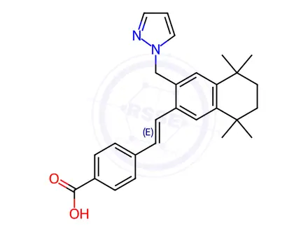 Chemical structure of Palovarotene