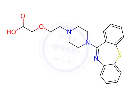 Chemical structure of Quetiapine Fumarate Impurity 64