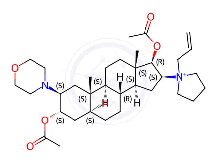 Chemical structure of Rocuronium Bromide EP Impurity B