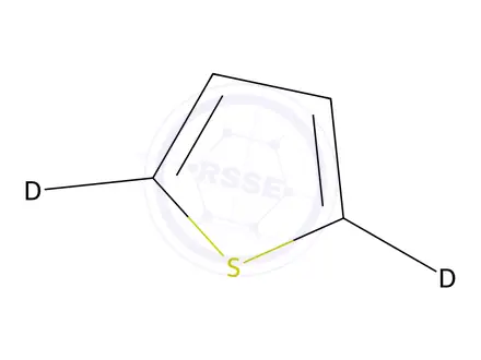 Chemical structure of Thiophene-2,5-d2