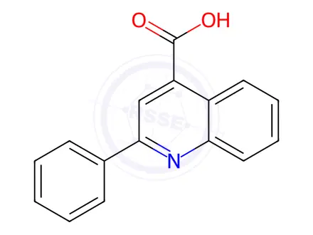 Chemical structure of Cinchophen