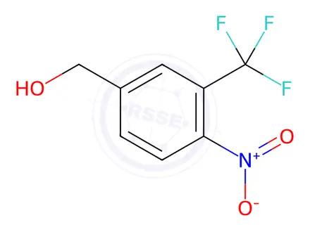 Chemical structure of (4-Nitro-3-(trifluoromethyl)phenyl)methanol