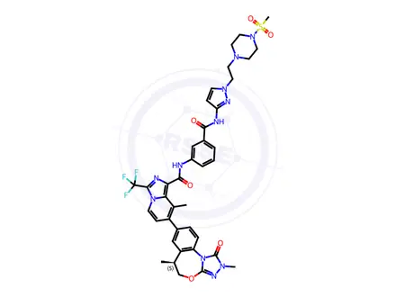 Chemical structure of Avapritinib Impurity 9