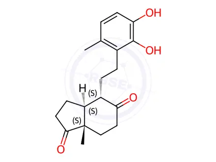 Chemical structure of Secophenol Impurity 1