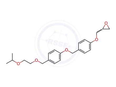 Chemical structure of Bisoprolol Fumarate Impurity 69