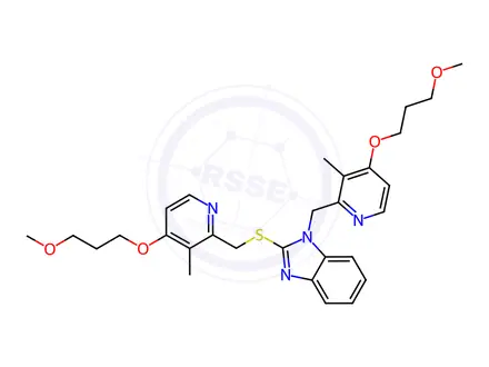 Chemical structure of Rabeprazole Impurity 20