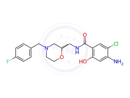 Chemical structure of Mosapride Impurity 26