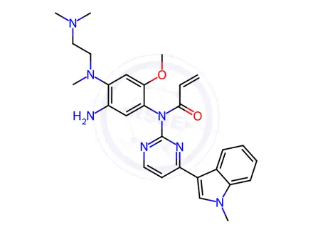 Chemical structure of Osimertinib Mesylate Impurity 29