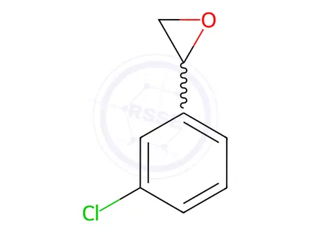 Chemical structure of 2-(3-Chlorophenyl)oxirane