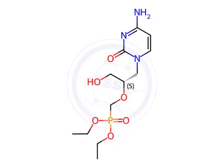 Chemical structure of Cidofovir Impurity 9 (Cidofovir USP Related Compound B)