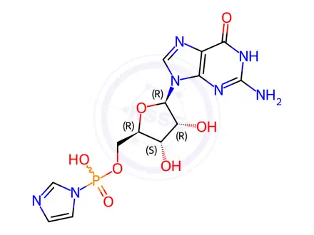 Chemical structure of Guanosine Impurity 1