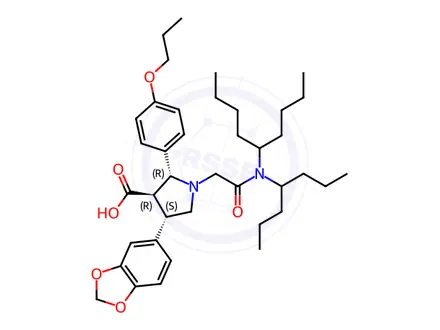 Chemical structure of Atrasentan Hydrochloride Impurity 115