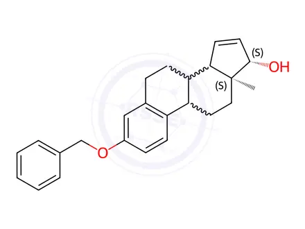 Chemical structure of Estrone Impurity 26