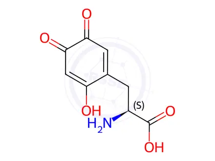 Chemical structure of Dopaquinone Impurity 3(6-Hydroxydopaquinone)