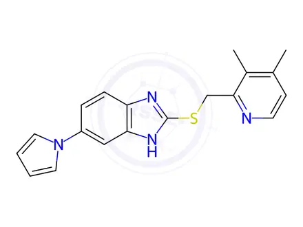 Chemical structure of Esomeprazole Sodium Impurity 194