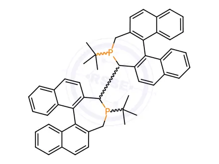Chemical structure of (S)-BINAPINE-RHODIUM COMPLEX
