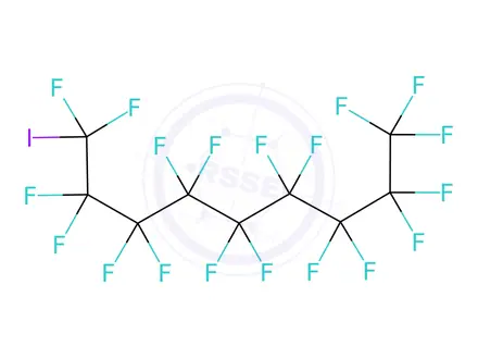 Chemical structure of 1-Iodine perfluorononane