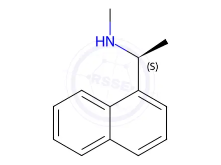 Chemical structure of (S)-N-Methyl-1-(1-naphthyl)ethylamine