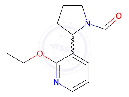 Chemical structure of 2-(2-Ethoxypyridin-3-yl)pyrrolidine-1-carbaldehyde