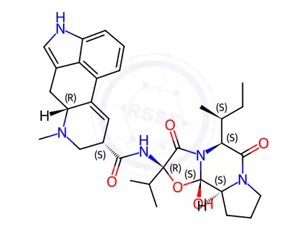 Chemical structure of Bromocriptine Mesilate Impurity 27