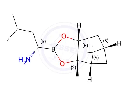 Chemical structure of Bortezomib Impurity 25 Monomer