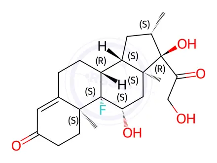 Chemical structure of Betamethasone Impurity 41