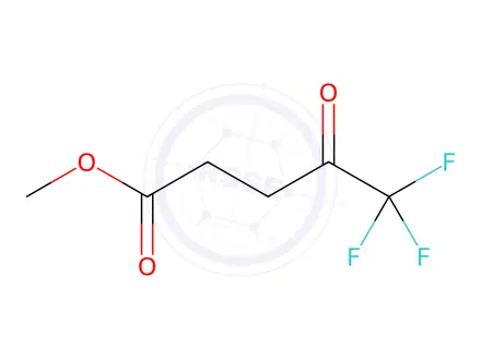 Chemical structure of Pentanoic acid, 5,5,5-trifluoro-4-oxo-, methyl ester